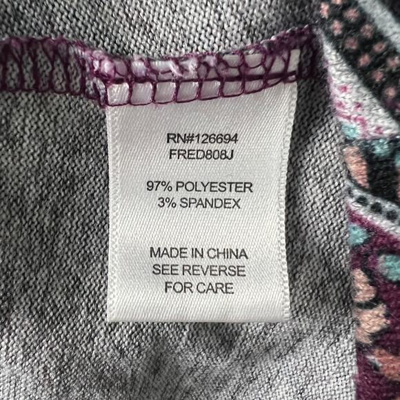 Live To Be Spoiled Chevron Print Sheath Boho Dress Size Large - Picture 9 of 11